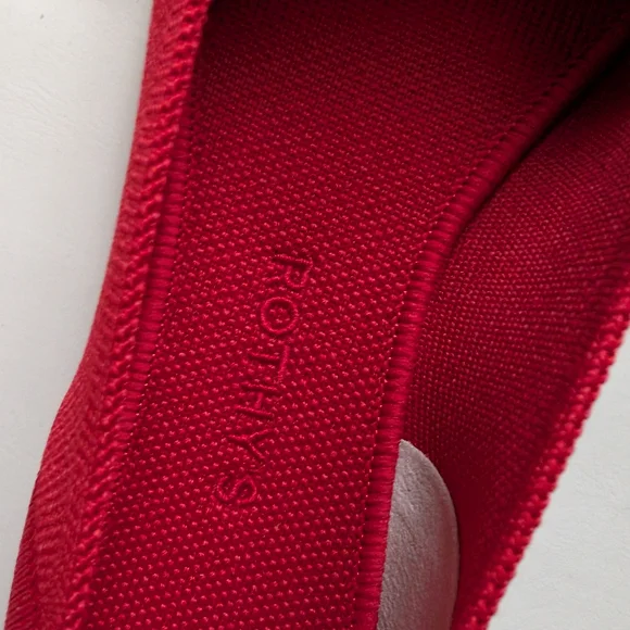 NWT Rothy's Women The Point II Size 11 Lollipop Red - Picture 3 of 5